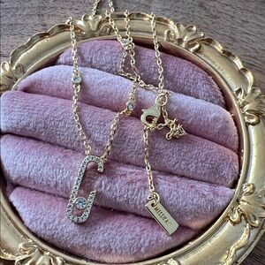 Messika Gold Necklace with Crystal rhinestone new jewelry